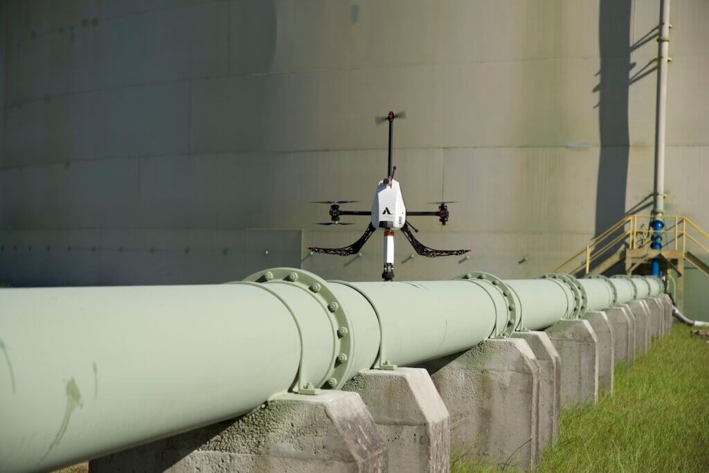 Voliro T drone for pipeline inspections